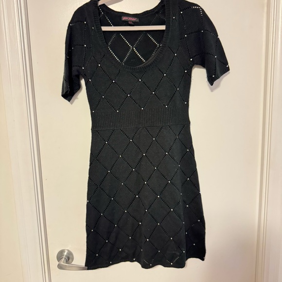 Betsey Johnson - Elegant Black Knit Dress - Picture 4 of 14